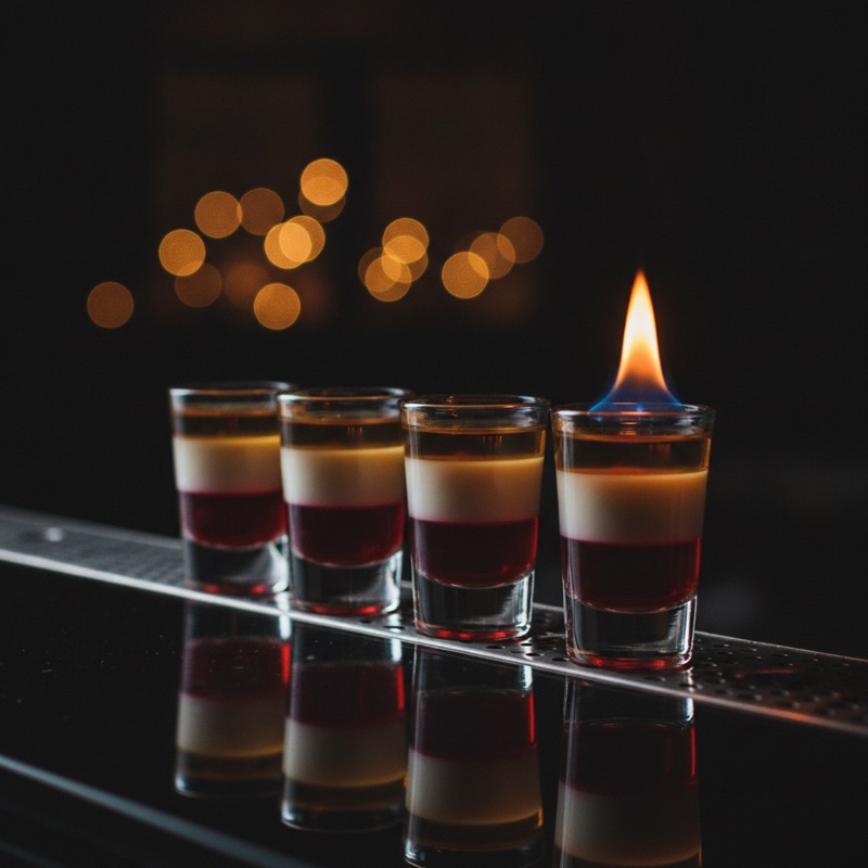 New Year's Eve Shots: 7 for Midnight, Including the Ones You Set on Fire