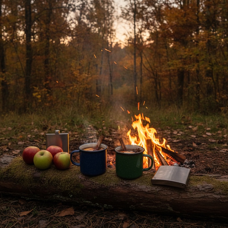 Camping Cocktails for Cold Nights, Small Coolers and One Tin Cup