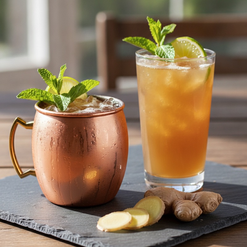 Ginger Beer Cocktails: Mules and Highballs With Tequila, Gin, Rum, Whiskey and Vodka