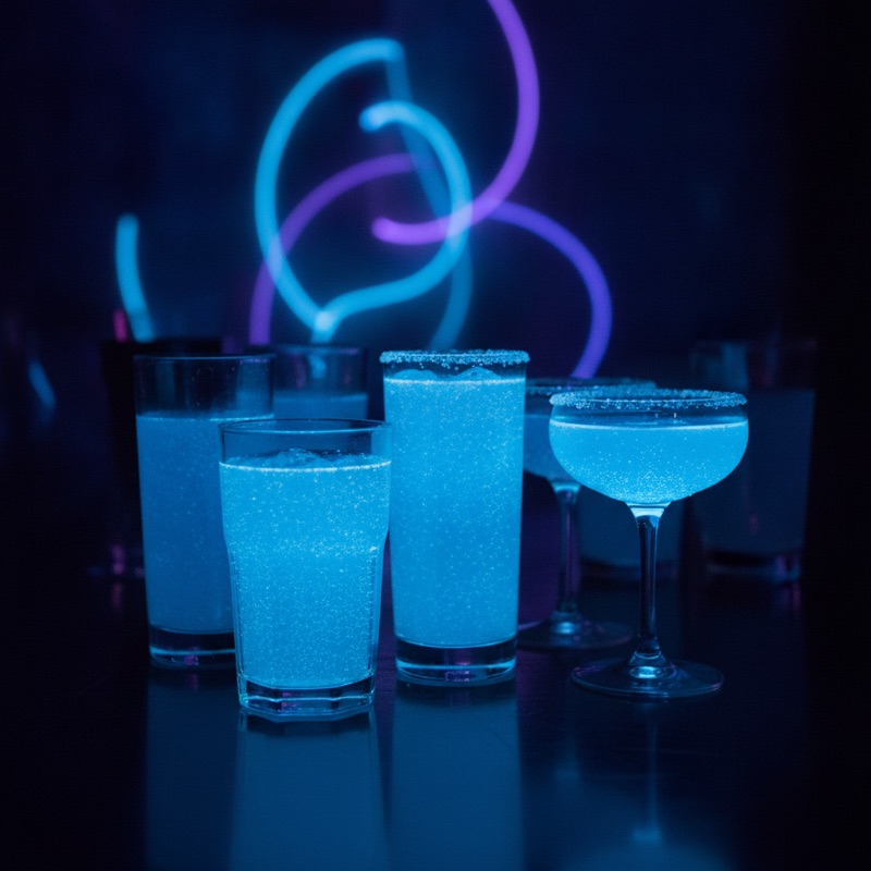 Glow in the Dark Drinks: How Tonic Water Lights Up Under a Black Light