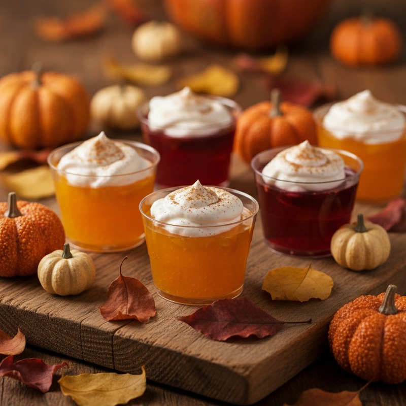 Thanksgiving Jello Shots: The Gelatin Rules, Then Cranberry, Cider and Pumpkin